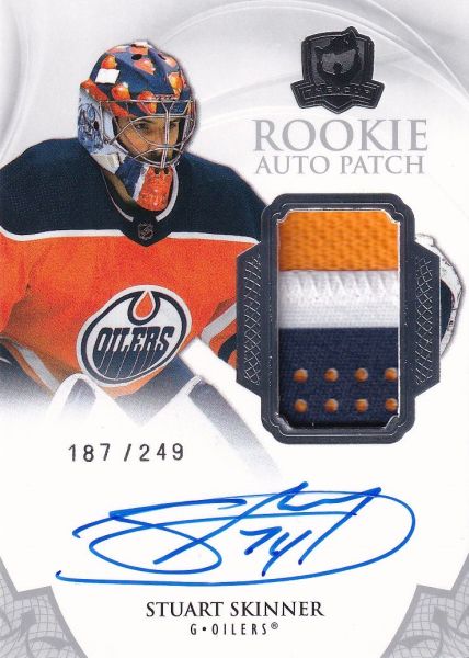 AUTO RC patch karta STUART SKINNER 20-21 UD The CUP Rookie Auto Patch /249